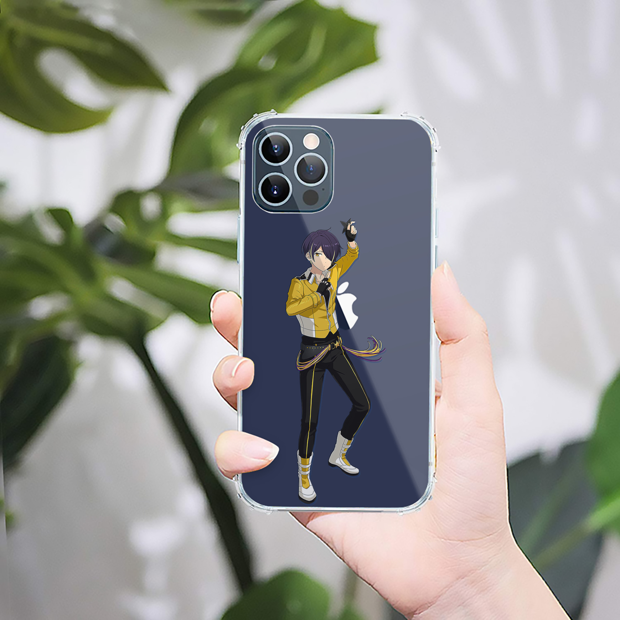 （画像用） あんさんぶるスターズ! Ensemble Stars 【iPhone 12シリーズ対応】透明スマホケース（クリアソフトケース）